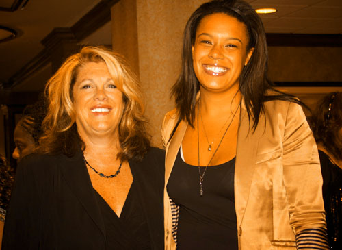A photo of two girls.