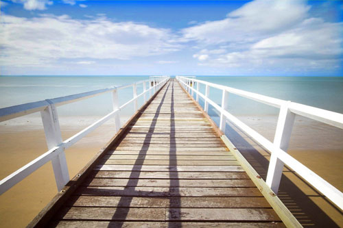 A picture of a pier.