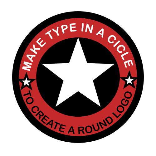 Round logo.